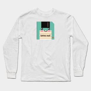 Cute Floppy Disk - 2 Long Sleeve T-Shirt